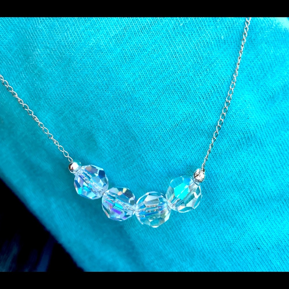 Swarovski crystal necklace,CarrieBradshaw … - Picture 7 of 13
